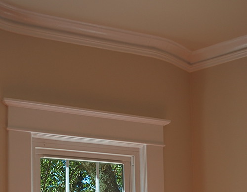 molding detail Dining Room