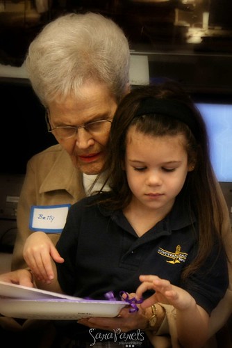 Grandparents day in the Lower School