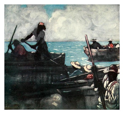 001-Barqueros de Barbados-The West Indies 1905- Ilustrations Archibald Stevenson Forrest