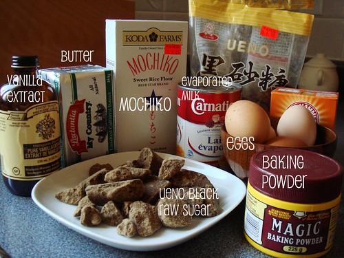 Ingredients For Mochi Cake