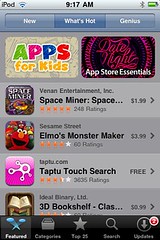 Taptu iPhone App Featured in the App Store