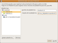 Pantallazo-Administrador de Java Platform -1