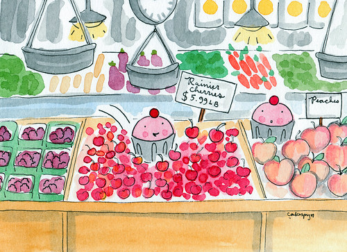 Cuppie Makes a Splash at the Farmer's Market!