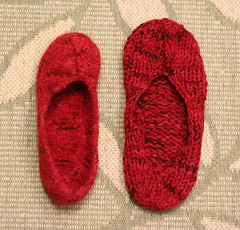 french press slippers pre and post