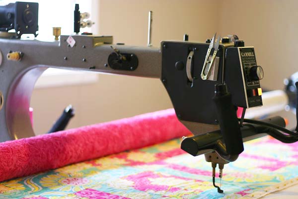 long arm quilter 