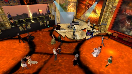 sunset jazz club in second life
