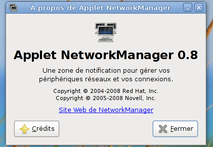 NetworkManager 0.8 en action