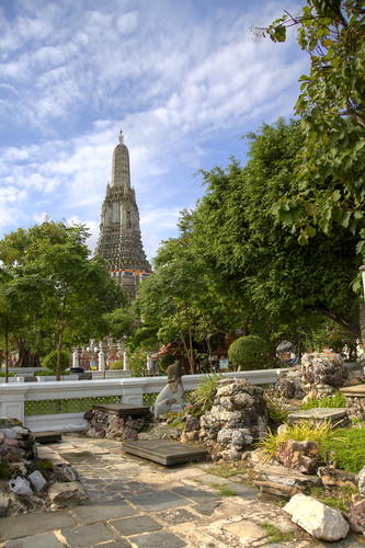 "Wat Aroon" the Temple of Dawn, Bangkok, Thailand