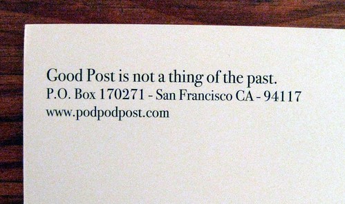 Good Post is not a thing of the past.