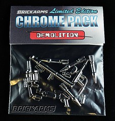 Brickarms Chrome Pack Blade V3 Fits Lego BNIP 