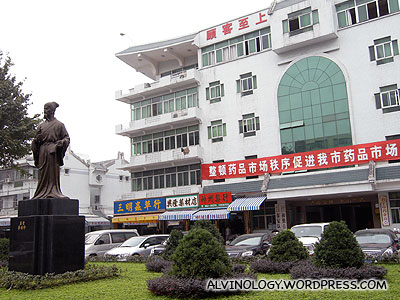 Entrance to the Puning medical hub