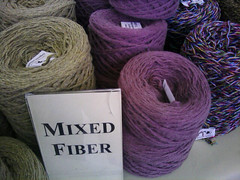 Lã de fibra mista
