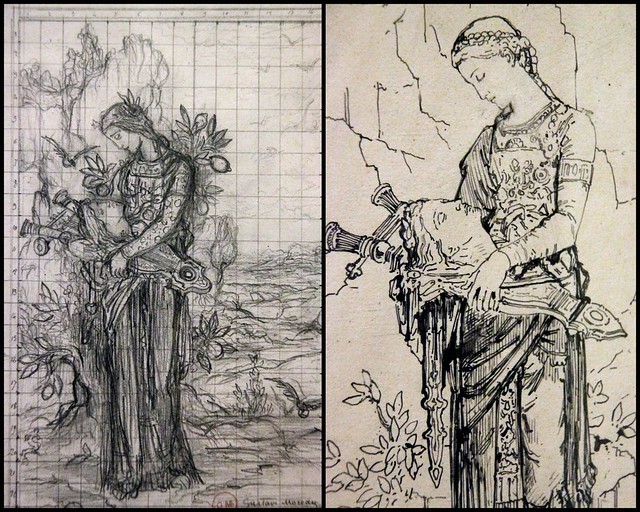 Sketches for Orphee - collage