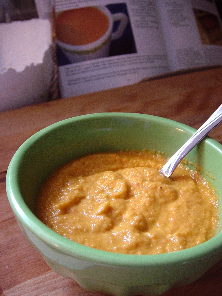 Carrot Peanut Butter Soup