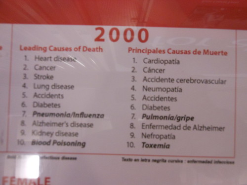 Causes of death, 2000