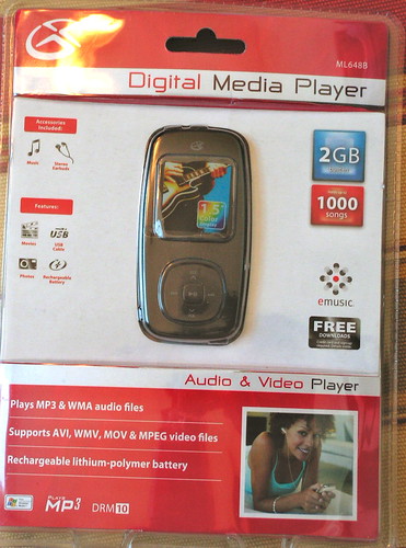 New GPX Digital Media Player $30.00 by Kaybella Treasures