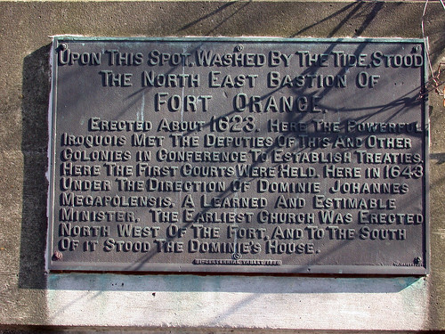 North East Bastion Fort Orange marker DSCN1123