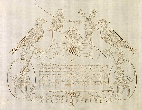 026-Schreibmeisterbuch für Herzog Wolfgang Wilhelm von Pfalz-Neuburg (1600s) 