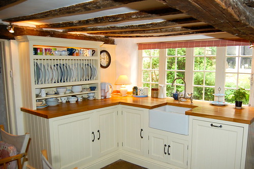 Beams in the kitchen