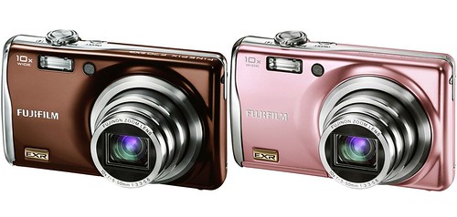 Fujifilm FinePix F70EXR pink brown