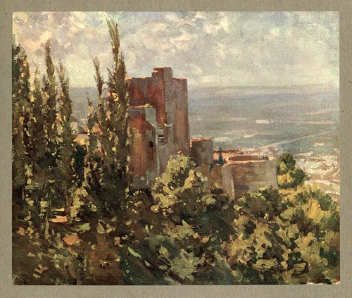 018- Las Torres Bermejas-An artista in Spain 1914- Michael Arthur C.