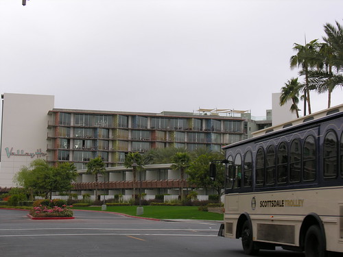 Hotel Valley Ho with trolley