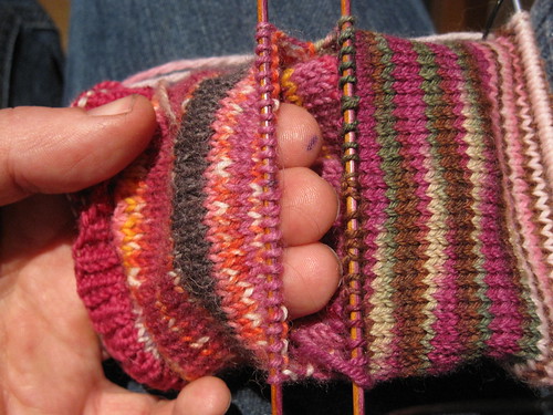 Starting afterthought heel