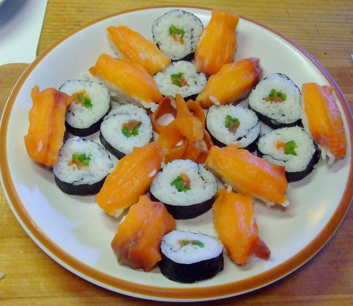 sushi plate