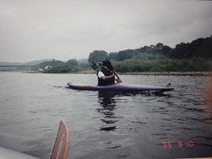 1995-09-10　那珂川でカヌー