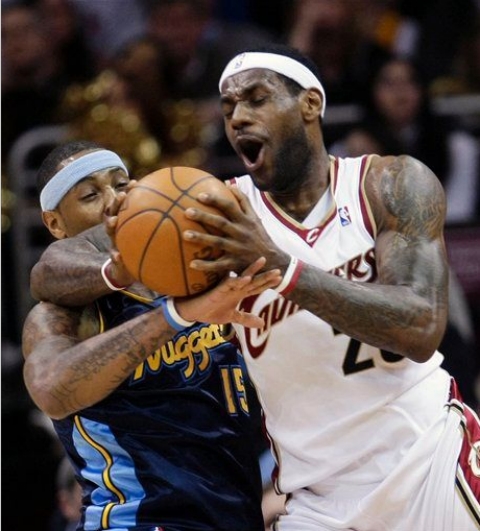 Bron and Melo