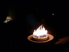 Cake On Fire