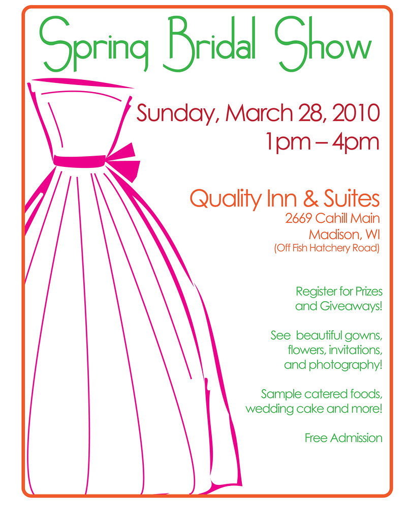 Spring 2010 Bridal Show Poster