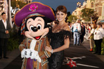 Penelope Cruz and Mickey Mouse