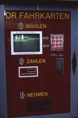 DR Fahrkartenautomat