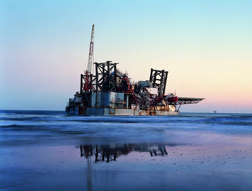 Ocean Warwick Oil Platform, Dauphine Island, Alabama 2005