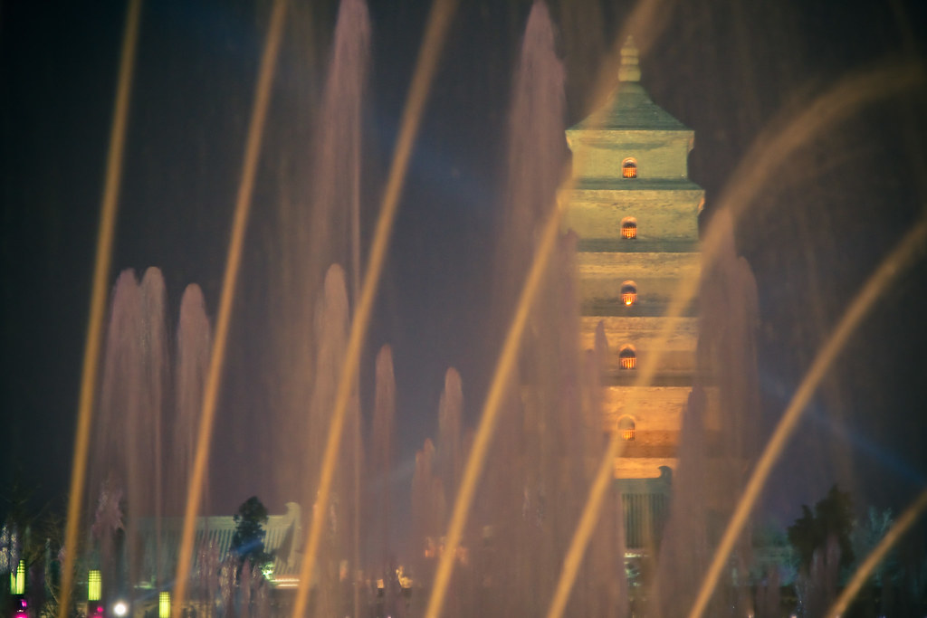 Giant Wild Goose Pagoda in Xi'an