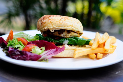 Grilled Codfish Burger @ Swiss Grill, Coronation Plaza