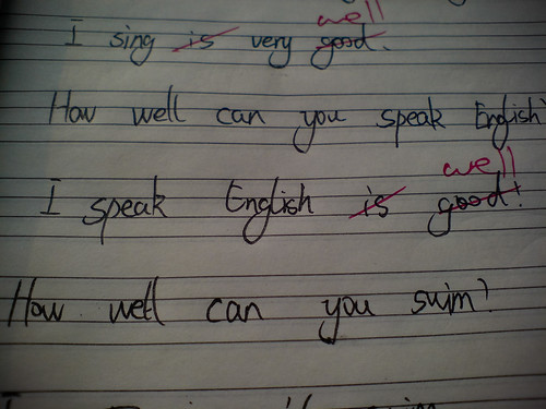 I Speak English is good!