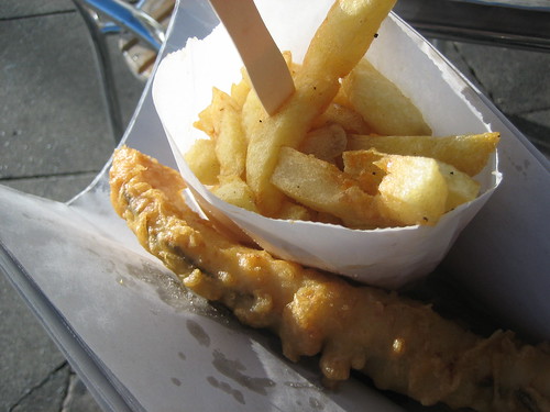 Fried Cod and Chips