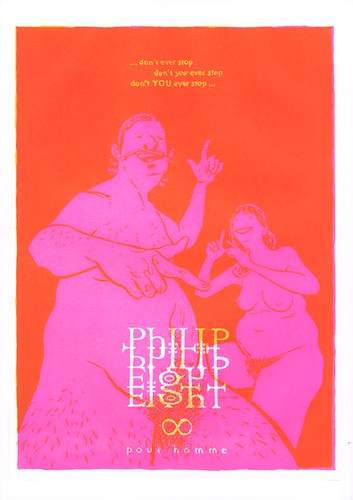 Philip Eight yellow/fluorescent pink