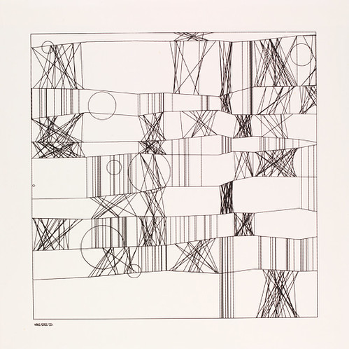 Frieder Nake, Hommage à Paul Klee 13/9/65 No. 2, 1965