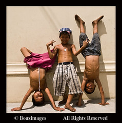 CAMBODIA (BoazImages) Tags: world street city travel boys smile kids asian fun outdoors photography asia cambodia southeastasia play capital joy smiles laugh phnompenh breakdance orient soe locations destinations childre boazimages