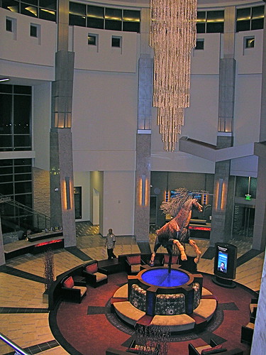 Atrium of Wild Horse Pass Hotel