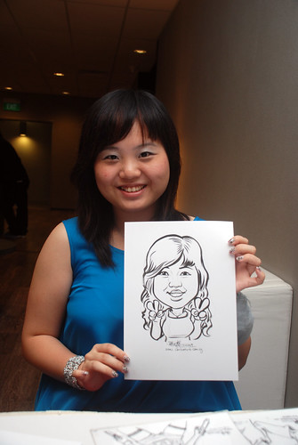 Caricature live sketching for Lonza - 22