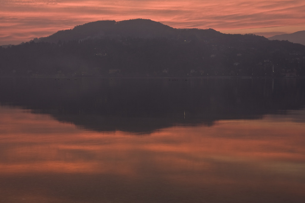 Sunset over Lake Maggiore #12