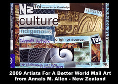 Annais M. Allen Mail Art, New Zealand