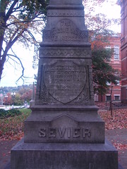 Gov. Sevier monument