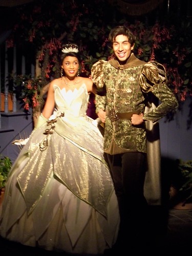 the princess and the frog tiana and naveen. Tiana and Naveen in the Princess and the Frog Meet-And-Greet Area at the Court of Angels