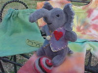 Little Elephant, Leaf Bag and Tie Dye PJ's -Ready for a Sleep-over Set