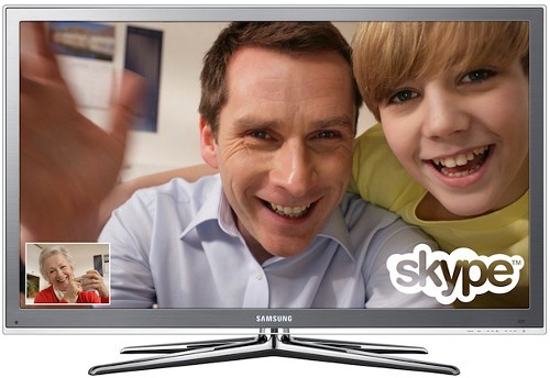 Samsung LED 7000 and 8000 series TVs get Skype